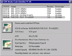 CDR Media Code Identifier