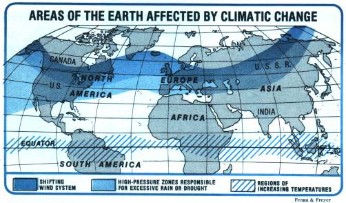 Temperature map