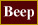 The Sound of the Beep